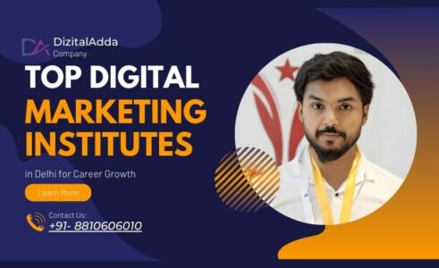 Welcome to DizitalAdda, the best digital marketing institute in Delhi where we train you from basics to Advance. Get trained by industry experts, ensuring you gain practical skills and 100% Placement Guarantee.