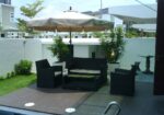 Patio Parasol - Patio Parasol
Many designs of patio parasols are stocked at decon, those are multi-functional parasols can tit and turn 360 degree, some are with middle pole and wooden frames, and some are with side poles with powder coated aluminum frame, we are parasols with many prices from Ringgit Malaysia three hundred till three thousand ringgit Malaysia.
For more information, please visit our website at www.decondesigns.com  or contact us  at +60167960331