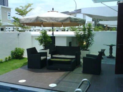 Patio Garden Parasol
Transform your patio with DeconDesigns’ Patio Garden Parasols, designed to provide shade, comfort, and style. Ideal for residential patios, gardens, and commercial spaces, these parasols are made with durable, weather-resistant fabrics and sturdy frames suitable for Malaysia’s tropical climate. Easy to adjust, tilt, and operate, they offer flexible shading solutions for outdoor relaxation or social gatherings. Available in multiple sizes, colors, and shapes, they complement any patio décor while creating inviting shaded areas. Perfect for homes, cafes, resorts, and hotels, DeconDesigns’ Patio Garden Parasols combine elegance, functionality, and durability, ensuring long-lasting performance and enhanced outdoor aesthetics across Malaysia.
please visit our website at www.decondesigns.com  or contact us  at +60167960331
