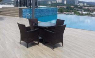 Patio Furniture for Bistro
Now a days there are many outdoor or indoor bistro’s and they need trendy patio furniture for bistro, here decon has it all, not only that we do custom designs to suite your bistro as per your requirements, prebook your patio furniture for bistro today for existing of your upcoming projects, we have all in one roof.
For more information, please visit our website at www.decondesigns.com  or contact us  at +60167960331