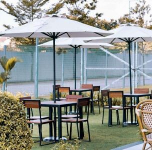 Hotel Outdoor Umbrella Malaysia
Upgrade your hospitality experience with DeconDesigns’ Hotel Outdoor Umbrellas in Malaysia. Designed for hotels, resorts, and boutique accommodations, our umbrellas provide stylish, durable, and functional shade for outdoor seating areas, poolside lounges, and dining spaces. Crafted with premium weather-resistant fabrics and sturdy frames, they withstand tropical sun, rain, and wind, ensuring longevity and reliability. Available in various sizes, shapes, and colors, these umbrellas enhance guest comfort and elevate the aesthetic appeal of your outdoor areas. Easy to operate, adjust, and maintain, they are perfect for creating inviting spaces for relaxation or entertainment. DeconDesigns’ Hotel Outdoor Umbrellas combine elegance, durability, and practicality, making them the ideal choice for Malaysian hotels that want to impress guests and provide exceptional outdoor comfort.
please visit our website at www.decondesigns.com  or contact us via WhatsApp at +60167960331