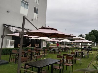 Waterproof Patio Umbrella
DeconDesigns’ Waterproof Patio Umbrellas in Malaysia provide reliable protection against sun and rain while adding elegance to patios, gardens, and commercial outdoor spaces. Made with durable, waterproof fabrics and robust frames, these umbrellas withstand Malaysia’s tropical climate, including heavy rain and strong winds. Available in various sizes, shapes, and colors, they offer versatile shading solutions for relaxation, dining, or outdoor entertainment. Easy to operate, adjust, and maintain, our Waterproof Patio Umbrellas create comfortable, inviting outdoor spaces while maintaining durability and style. Perfect for residential and commercial use, DeconDesigns ensures every umbrella combines practicality, premium quality, and aesthetic appeal for long-lasting outdoor performance in Malaysia.
please visit our website at www.decondesigns.com  or contact us via WhatsApp at +60167960331