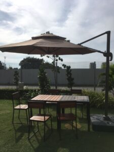 Buy Outdoor Umbrella Online
Shop conveniently with DeconDesigns to Buy Outdoor Umbrellas Online in Malaysia. Our collection features premium, durable, and stylish umbrellas designed for gardens, patios, poolside areas, resorts, cafes, and hotels. Crafted with weather-resistant fabrics and sturdy frames, they withstand tropical sun, rain, and occasional wind, ensuring long-lasting use. Available in various sizes, shapes, and colors, our online umbrellas create inviting, comfortable outdoor spaces. Easy to order, install, and maintain, shopping with DeconDesigns guarantees premium quality, convenience, and timely delivery anywhere in Malaysia. Enhance your outdoor living experience with stylish and functional outdoor umbrellas from our online store.
please visit our website at www.decondesigns.com  or contact us via WhatsApp at +60167960331